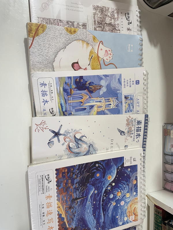 سكيتش بوك💕🌱استيراد كواليتي تجنن🤎عدد محدود ( بدون تحديد شكل Image 1 Preview