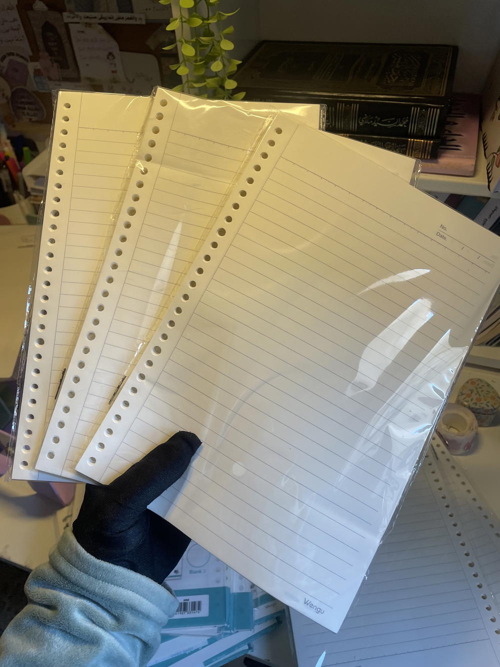 ورق كريمي لإعادة التعبئة 🌱B5حجم 120صفحة 60ورقة Preview Image