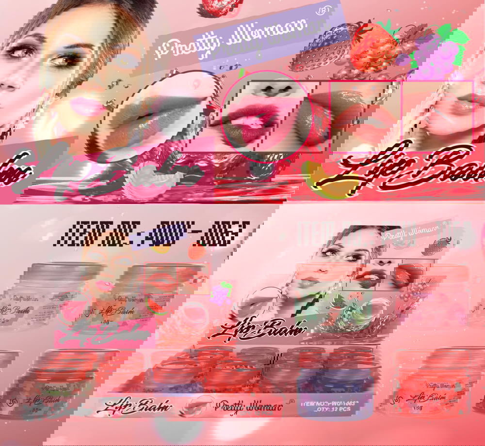 ليب بالم بالفواكهه بريتي ومان 1063 Preview Image