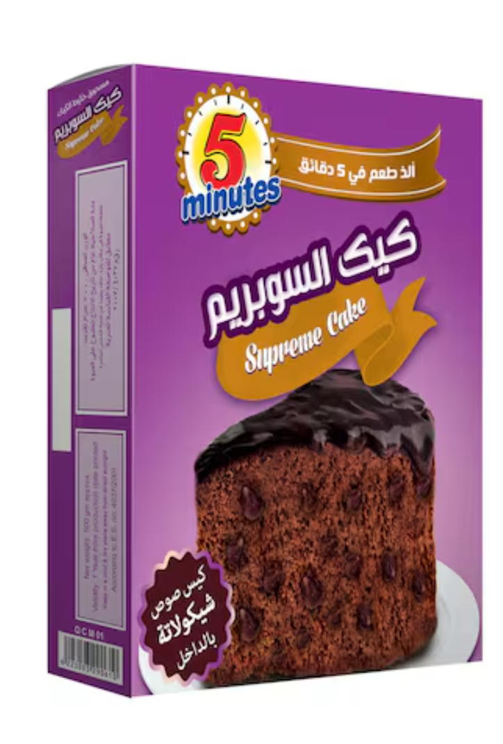 مسحوق كيك السوبريم فايف مينت 500جم Preview Image