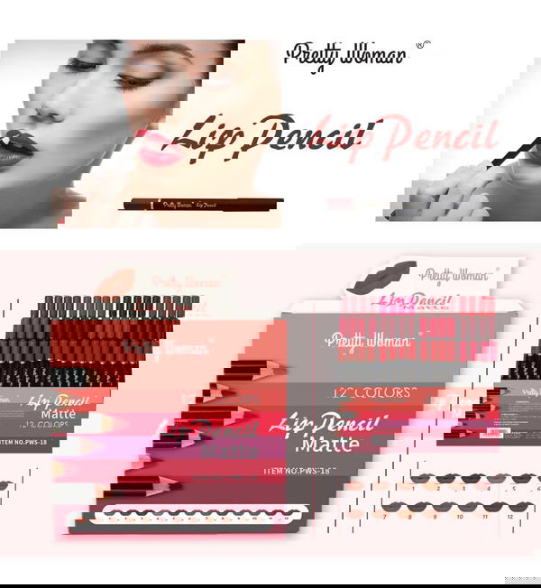 قلم تحديد شفايف P116 Image 1 Preview