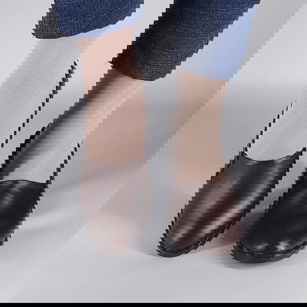حذاء جلد حريمي Image 7 Preview