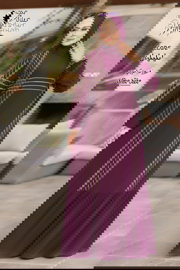 إسدال صلاة واستقبال بديزاين رقيق Image 3 Preview