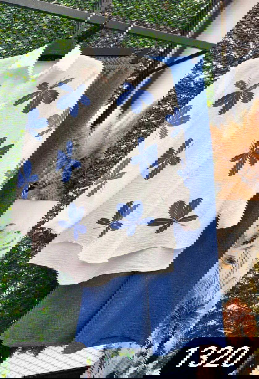 سوت قطعتين زراير مطبوع Preview Image