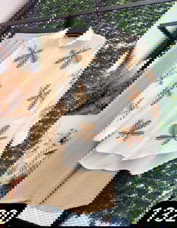 سوت قطعتين زراير مطبوع Image 2 Preview
