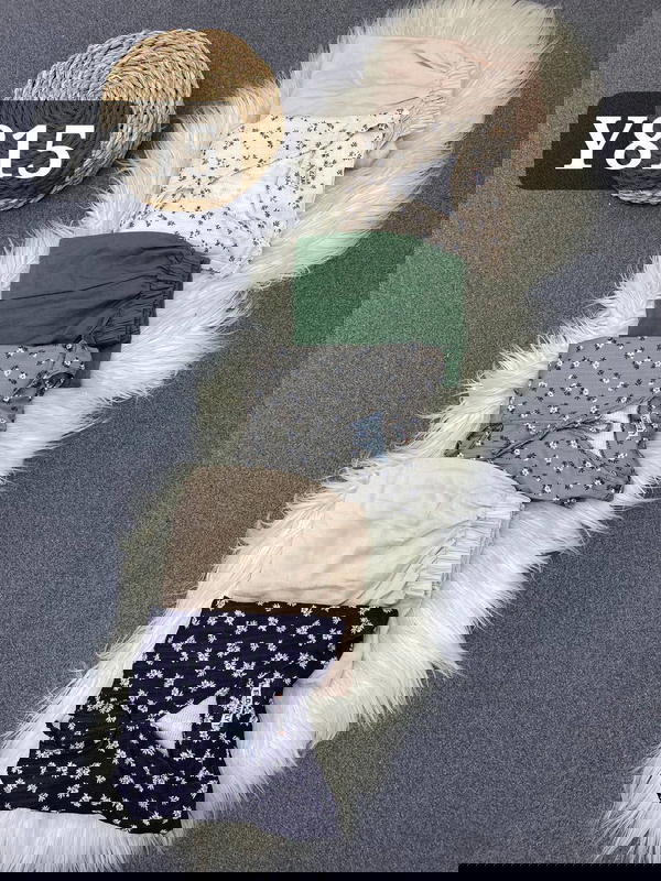 طقم جيبة بلوزة مشجرة Image 2 Preview
