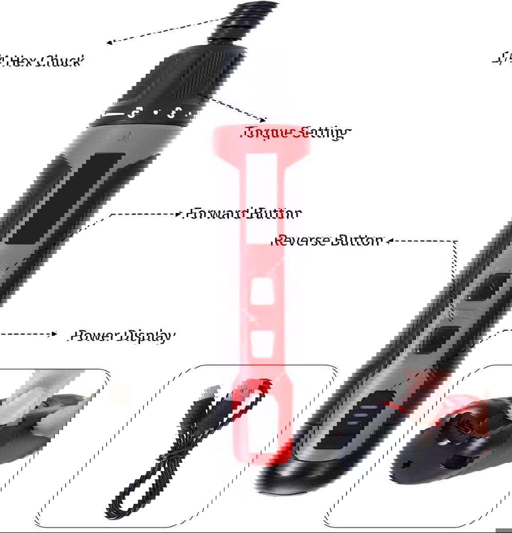 طقم مفك كهربائي متعدد الوظائف  Preview Image