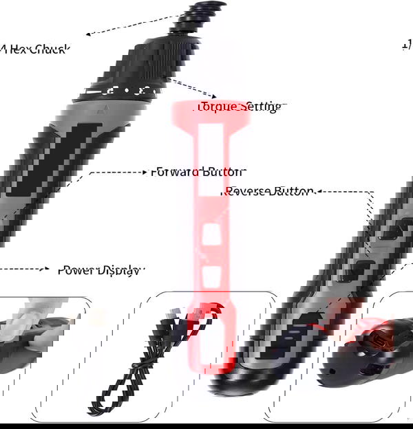 طقم مفك كهربائي متعدد الوظائف  Image 1 Preview