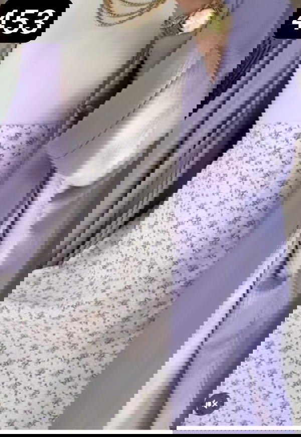 طقم تلات قطع بولوره ساده فتحه ع الرجل جيبه  Image 2 Preview