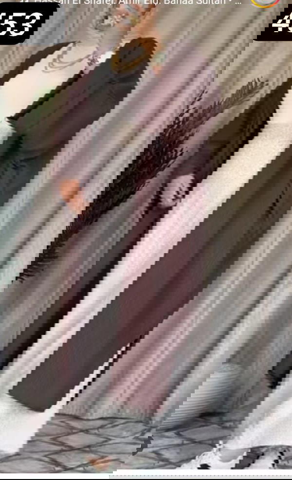 طقم تلات قطع بولوره ساده فتحه ع الرجل جيبه  Image 4 Preview