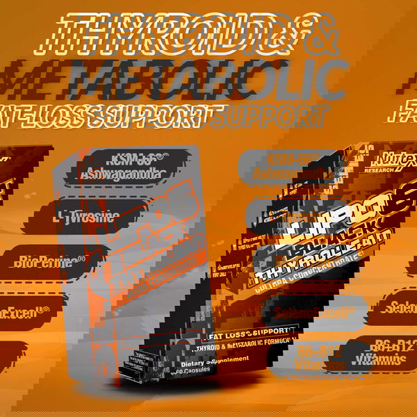 لايبو 6 بلاك ثايرولين صنع خصيصآ لاصحاب خمول الغده الدرقيه يدعم فقدان الوزن Image 1 Preview