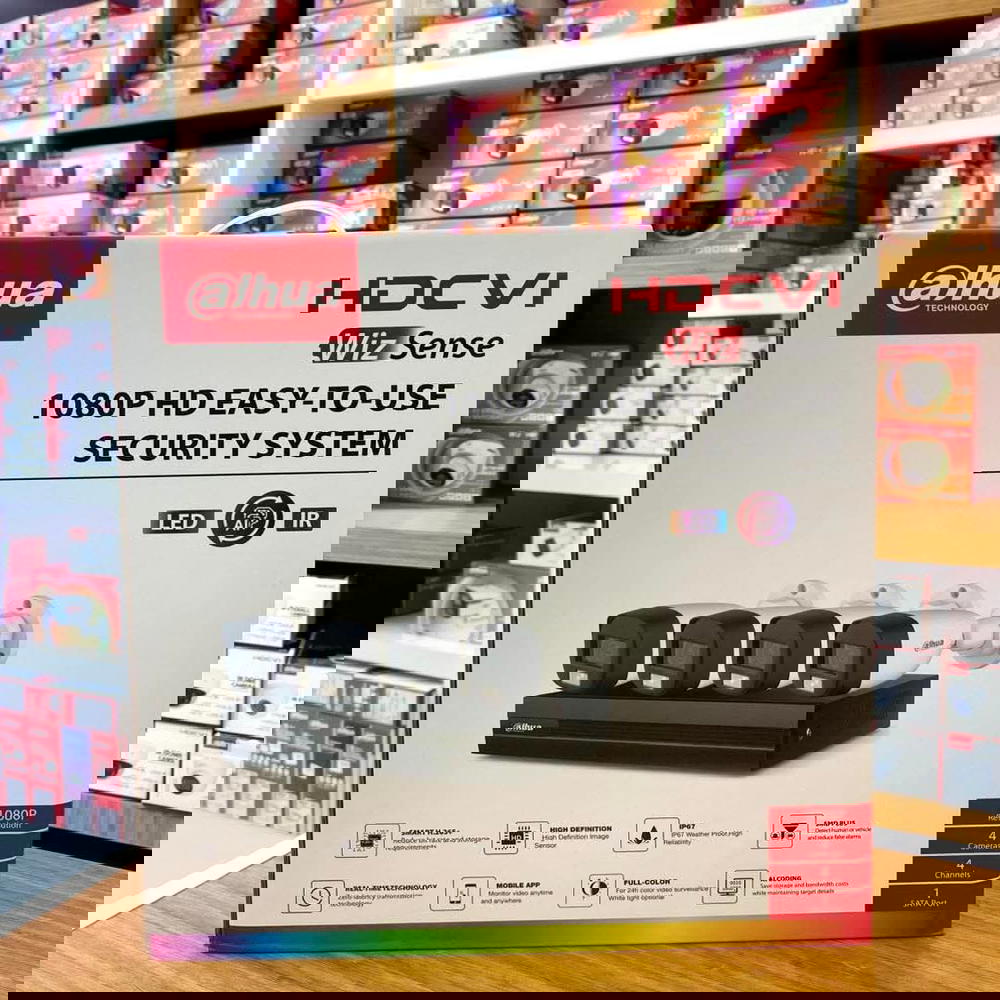 4 كاميرات Full Color دهوا Preview Image