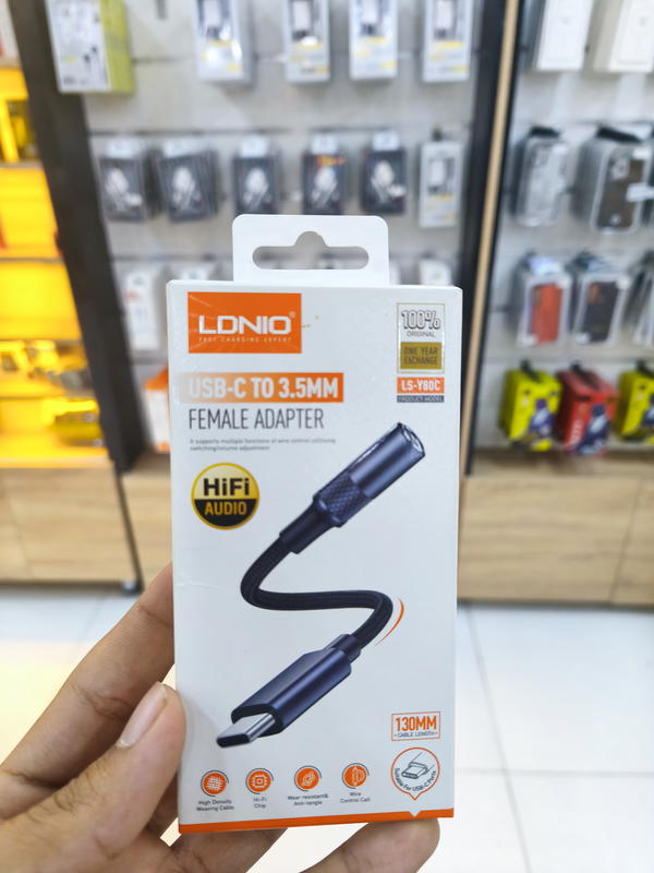 محول LDNIO USB-C إلى 3.5MM Image 1 Preview