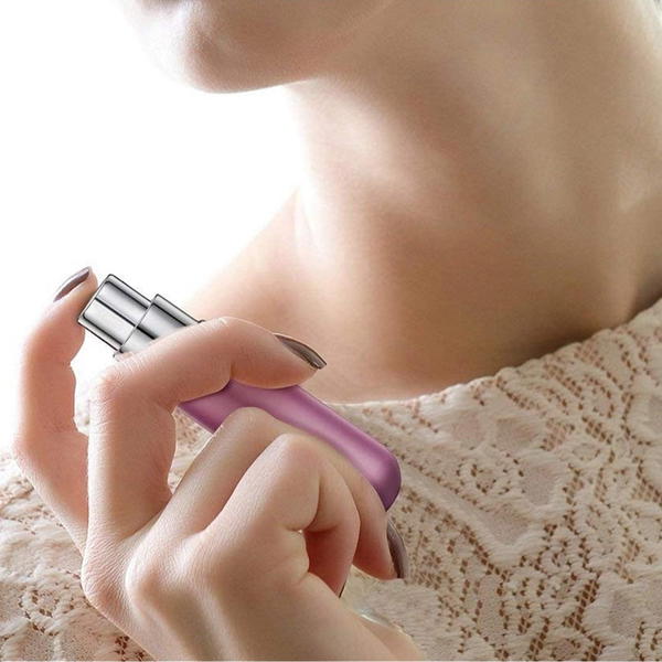 زجاجة بخاخ عطر محمولة قابلة لاعادة التعبئة مزودة بمضخة، سعة 5 مل Image 10 Preview