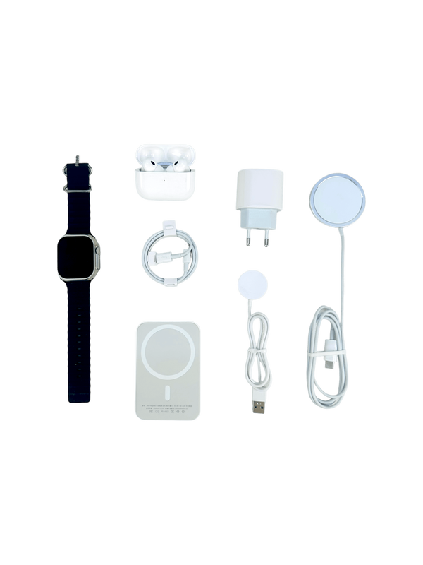 بوكس سماعات + ساعة اللترا x8 Image 6 Preview
