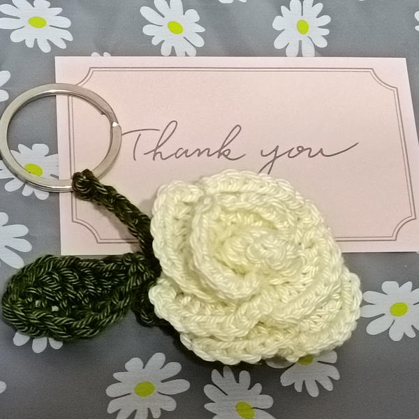Rose Keychain  Image 1 Preview