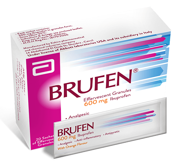  Brufen 600mg Effervescent granules Preview Image
