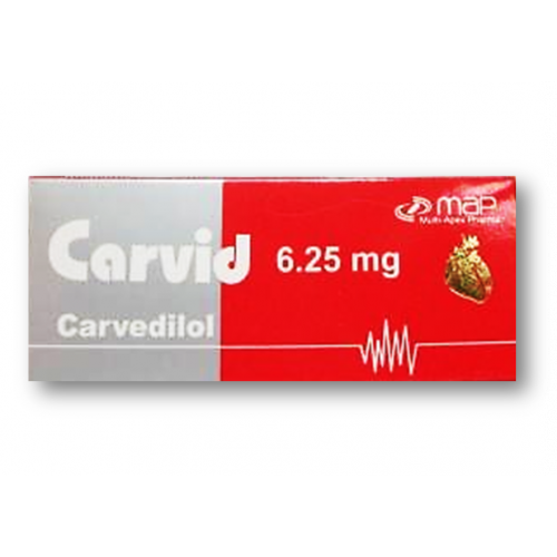 Carvid 6.25mg  Preview Image