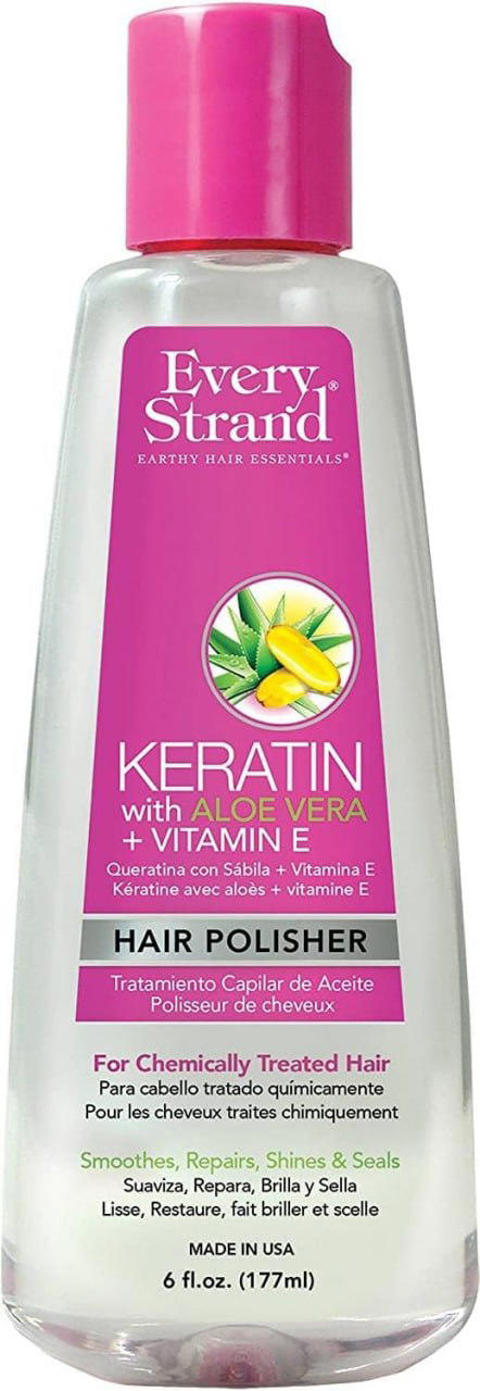 Every Strand Hair Polisher Keratin With Aloe Vera & Vitamin E 177ml Preview Image