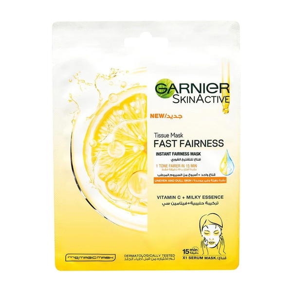 Garnier tissue mask fast bright  Image 1 Preview