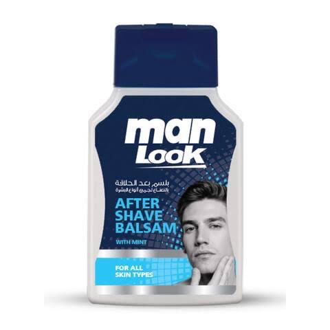 Man look after shave balsam Preview Image