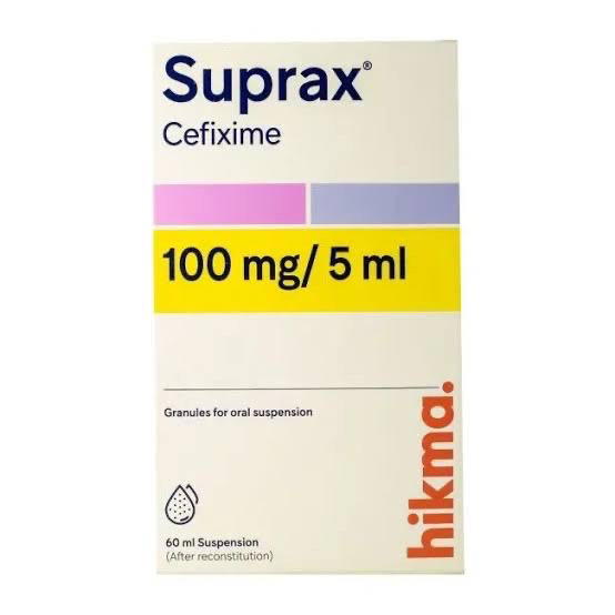 Suprax 100mg/5ml  Preview Image
