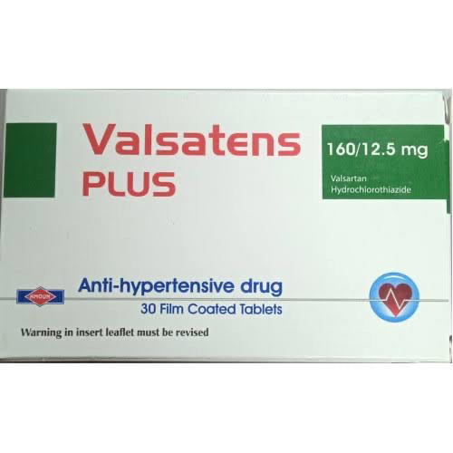 Valsatens plus 160/12.5 mg Preview Image