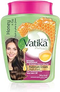 Vatika Naturals Intensive Nourishment Hot Oil Treatment 900g | With Egg, Honey, Castor & Marrow |For Damaged & Split Hair | Strong Hair From The Roots Preview Image