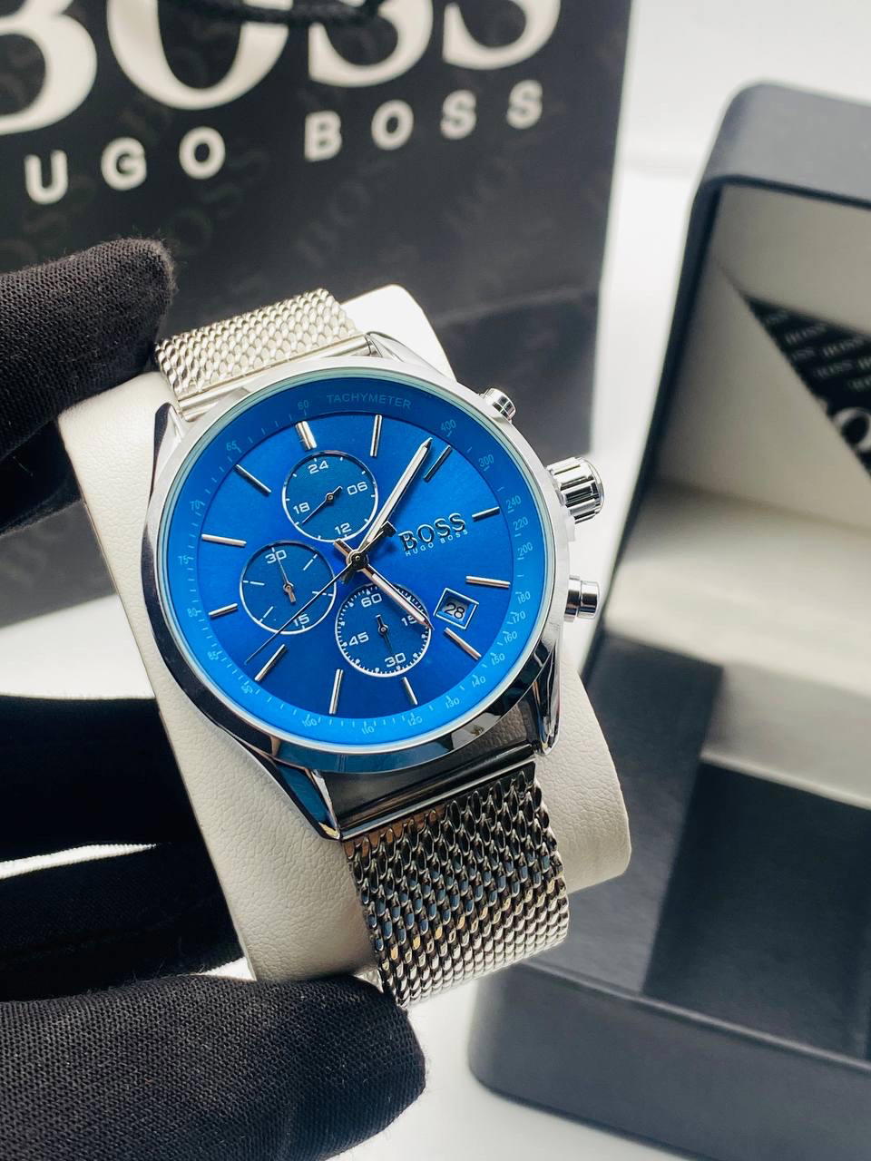 Hugo Boss Jet Blue Dial Silver  Preview Image