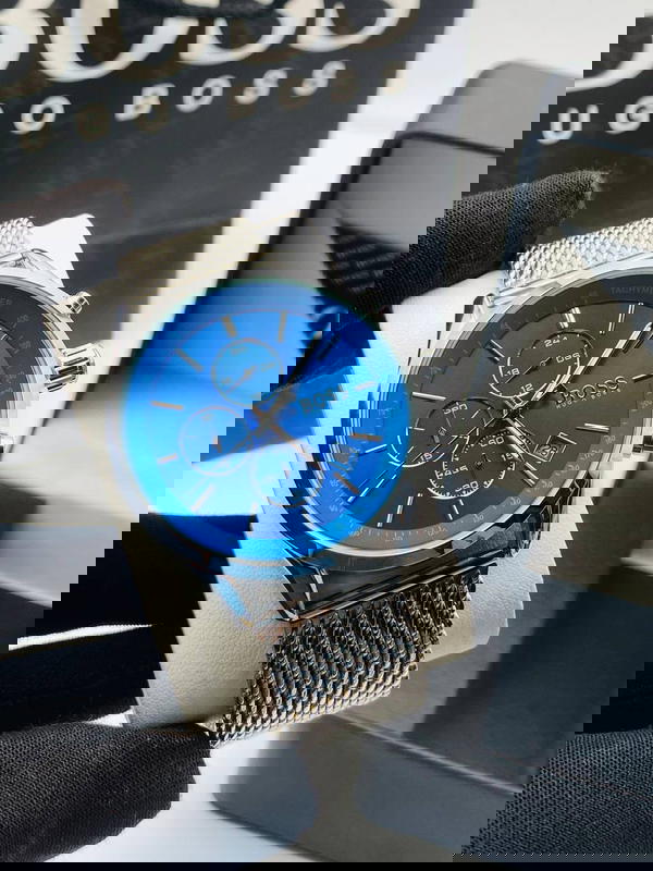 Hugo Boss Jet Blue Dial Silver  Image 1 Preview