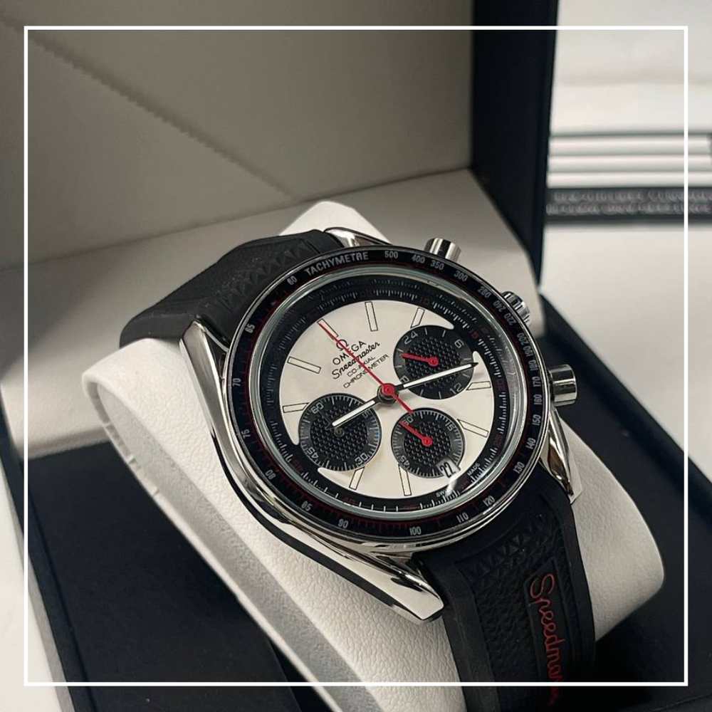 OMEGA SPEEDMASTER RACING BLACK  CHRONOGRAPH STAINLESS STEEL WITH RUBBER  Preview Image