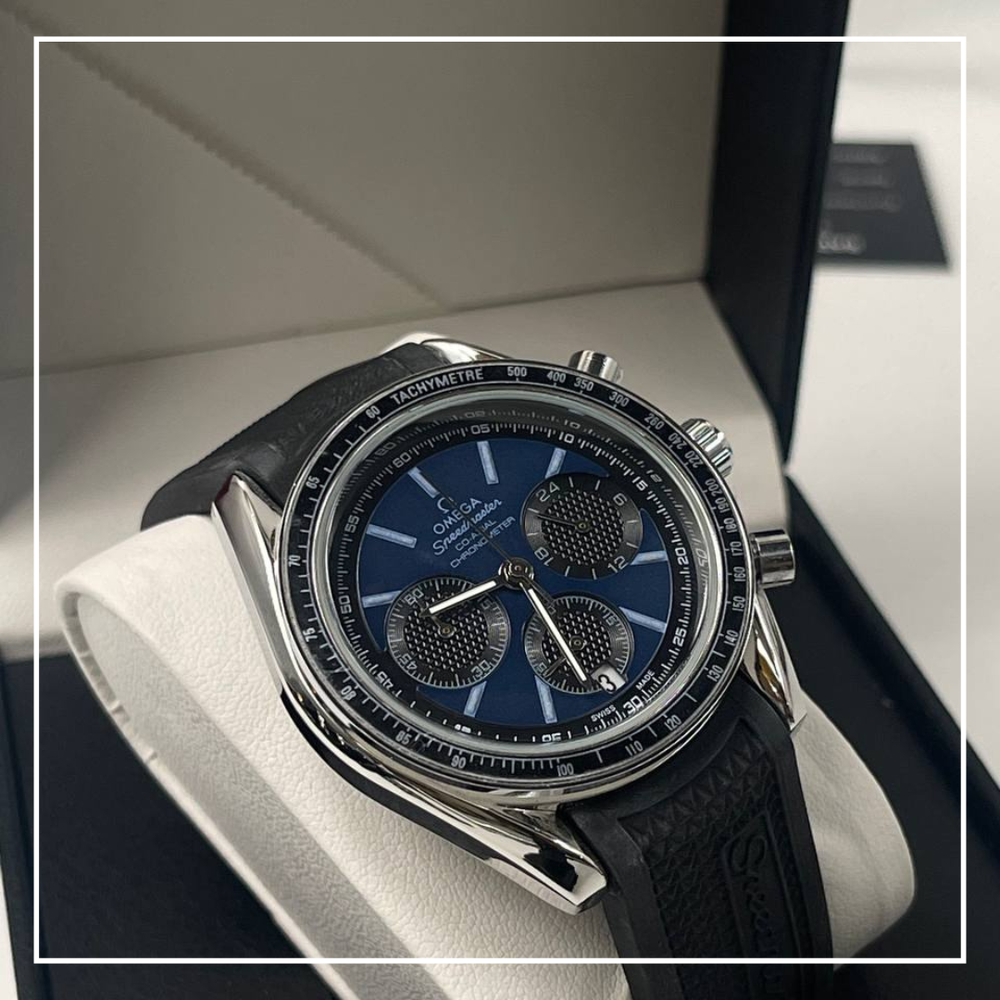 OMEGA SPEEDMASTER RACING BLACK  CHRONOGRAPH STAINLESS STEEL WITH RUBBER  Preview Image