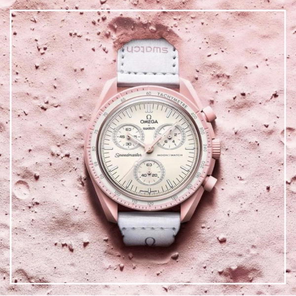 Omega x SWATCH Wrapped Pink Image 1 Preview
