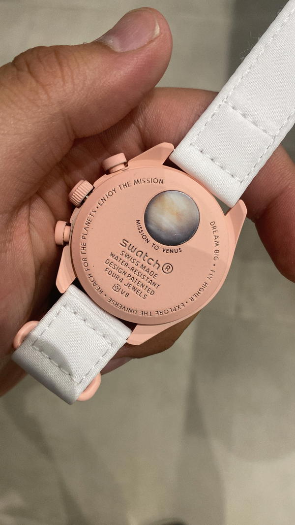Omega x SWATCH Wrapped Pink Image 4 Preview