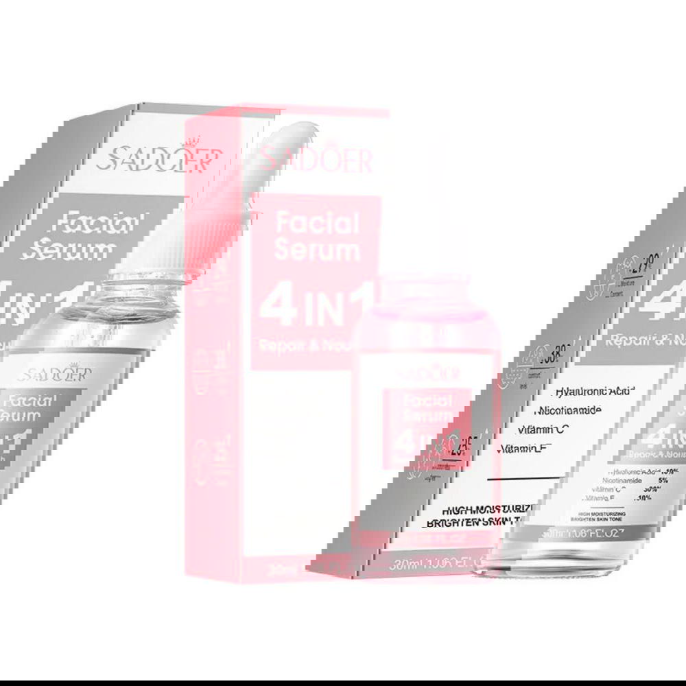سر البشرة المشرقة في قطرة واحدة – سيروم Sadoer 4×1» Preview Image