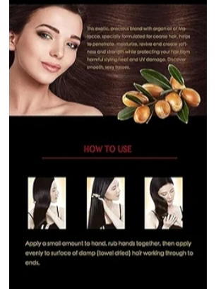 زيت الارغان المغربي للشعر Image 3 Preview