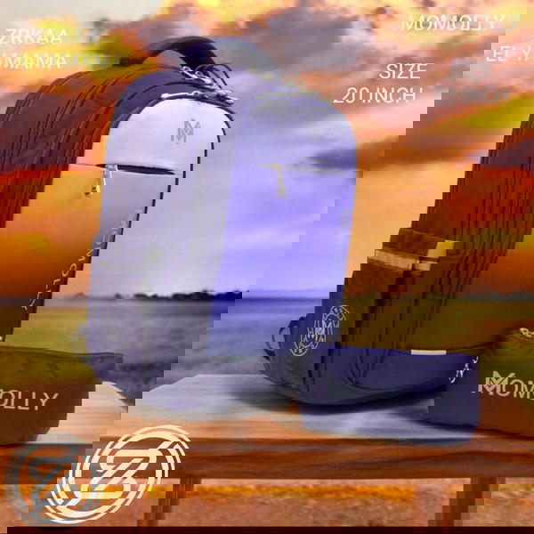 شنطه لابتوب موج البحر من موميللي  Image 7 Preview