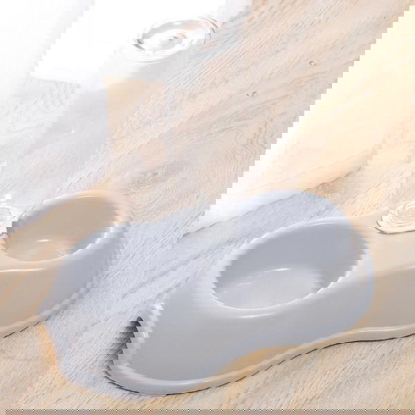 طبق طعام مزدوج للحيوانات بدسبنسر أوتوماتيكي  Image 8 Preview
