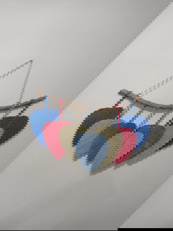  مكرميه ورق شجر هاند ميد 7 قطع .   Image 2 Preview