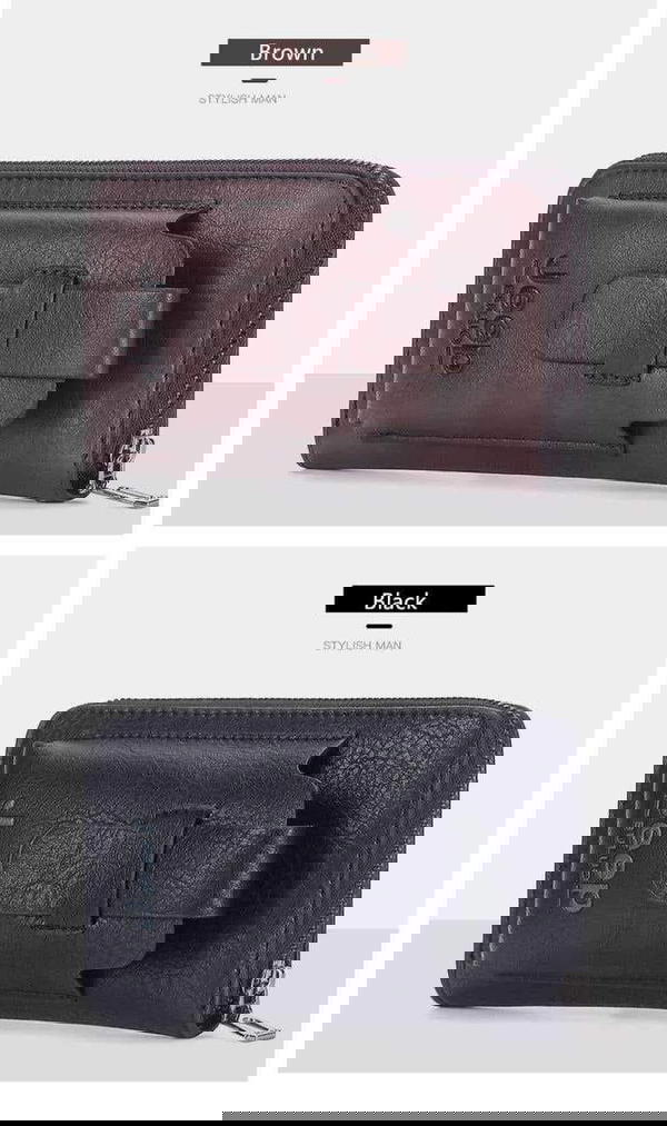 شنطه يد وحافظه موبايل جلد مستورد  Image 4 Preview