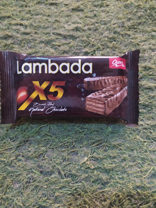 بسكويت لمبادا ويفر مغطس بالشوكولاته Image 1 Preview