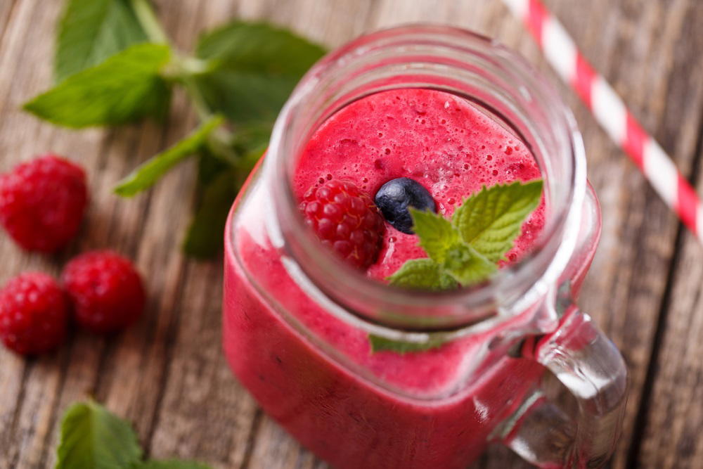 Raspberry smoothie.  إسموزى راسبيرى Preview Image