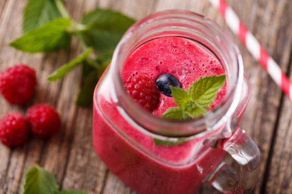 Raspberry smoothie.  إسموزى راسبيرى Image 1 Preview
