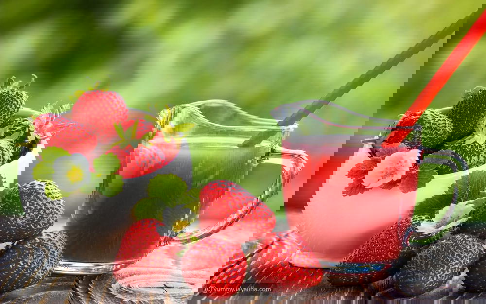 Strawberry juice.         عصير الفراوله Preview Image
