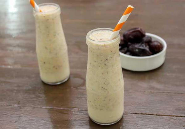 Date juice with milk.     عصير بلح بالحليب Image 1 Preview