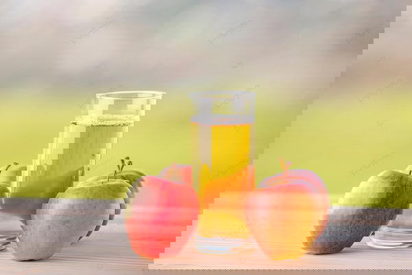 Apple juice.                 عصير تفاح Image 1 Preview