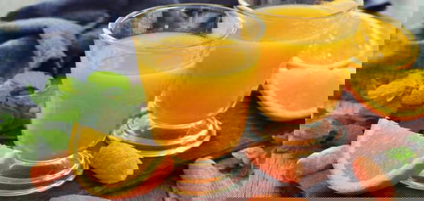 Orange smoothie.        إسموزى برتقال Image 1 Preview