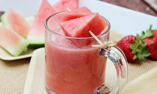 Watermelon smoothie.  إسموزى بطيخ Image 1 Preview