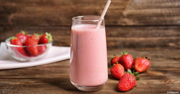 Strawberry smoothie. إسموزى فراوله Image 2 Preview