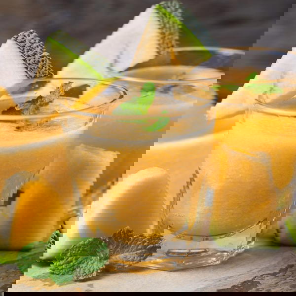Cantaloupe smoothie. إسموزى كانتلوب Image 1 Preview